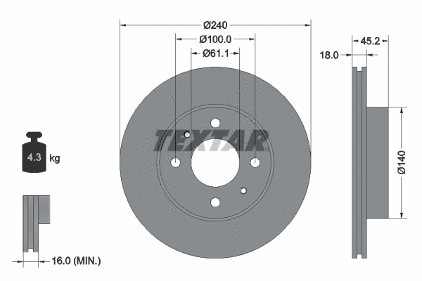 Brake Disc (92063200)