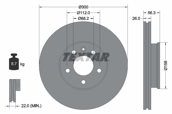 Brake Disc (92109803)