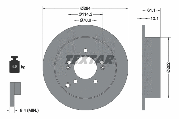 Brake Disc (92134003)