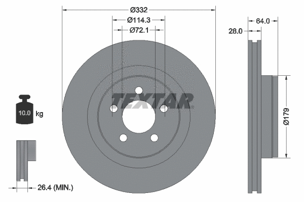 Brake Disc (92287303)