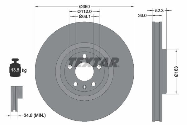 Brake Disc (92349705)