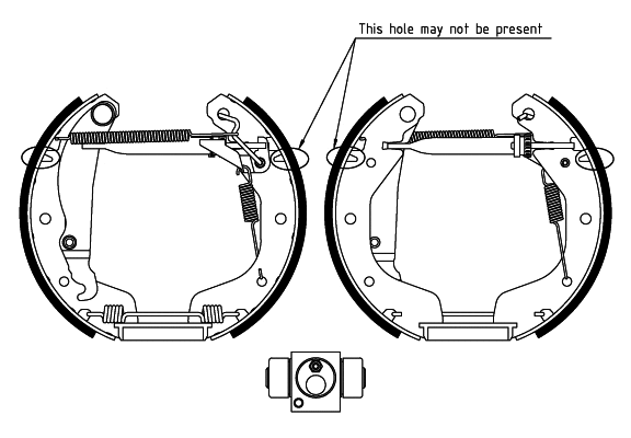 Brake Shoe Set