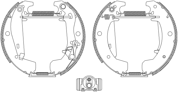 Brake Shoe Set (84049901)