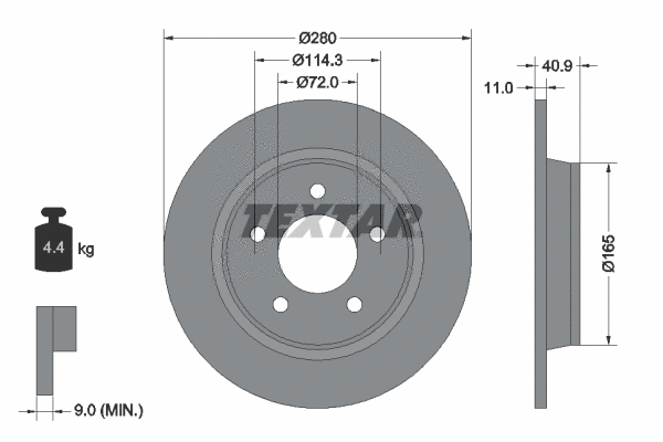 Brake Disc (92130600)