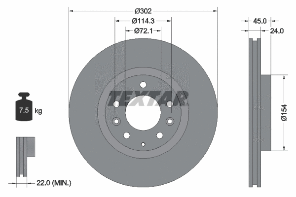 Brake Disc (92261503)