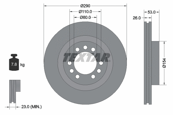 Brake Disc (93127200)
