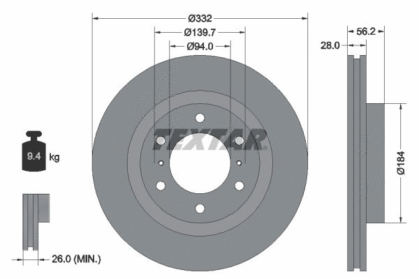 Brake Disc (92167203)