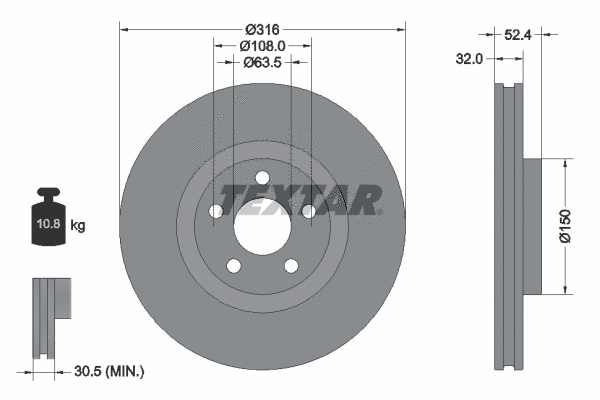Brake Disc (92293603)