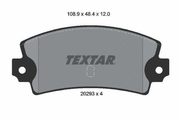 Brake Pad Set, disc brake (2029301)