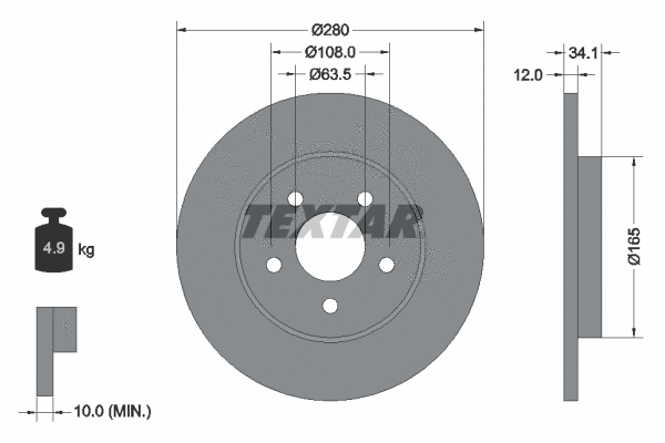 Brake Disc (92109703)