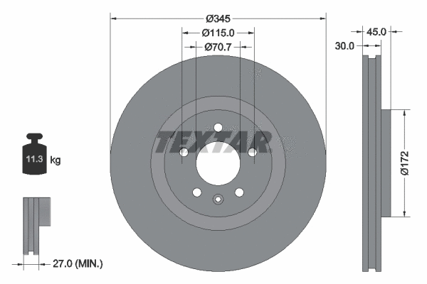 Brake Disc (92323705)