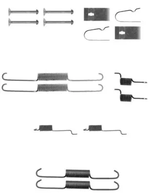 Accessory Kit, brake shoes (97034200)