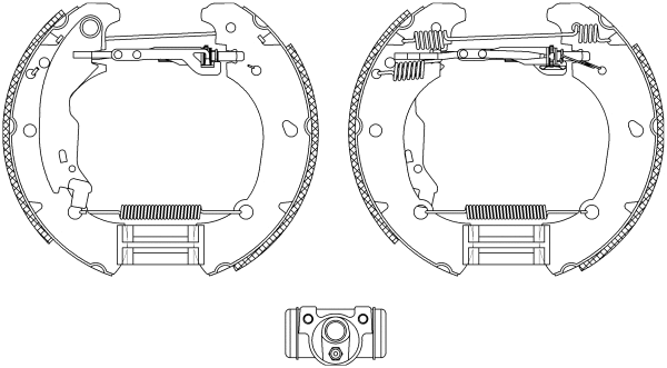 Brake Shoe Set (84053600)
