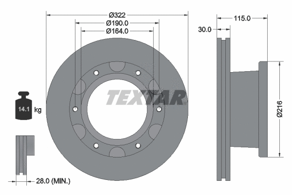 Brake Disc (93128200)