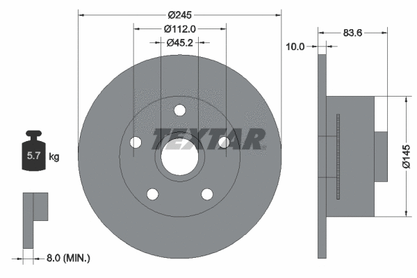 Brake Disc (92154303)