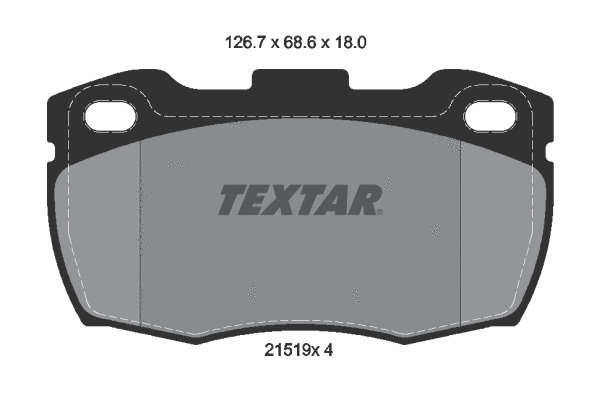 Brake Pad Set, disc brake (2151901)