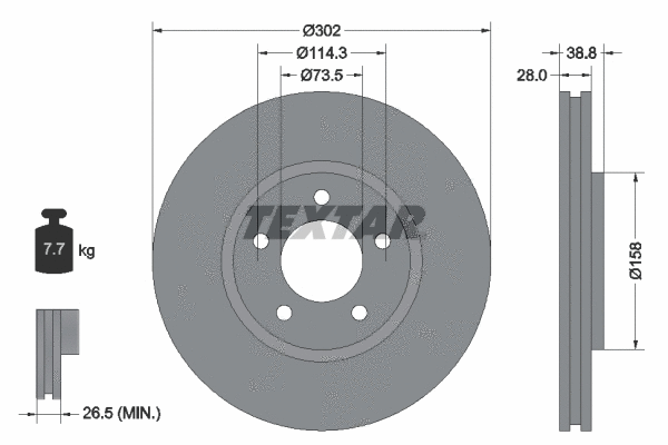 Brake Disc (92108203)