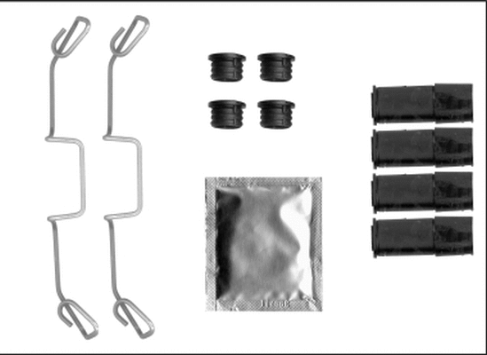 Accessory Kit, brake caliper (82540700)