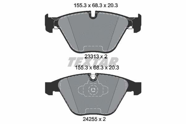 Brake Pad Set, disc brake (2331301)