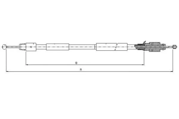 Cable Pull, parking brake (44097300)