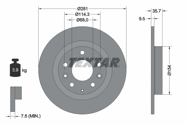 Brake Disc (92293703)