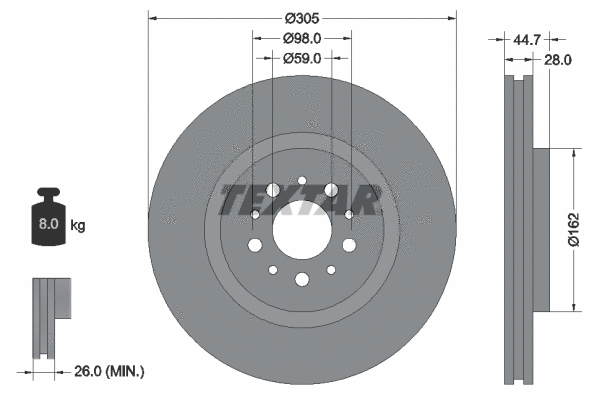 Brake Disc (92092700)