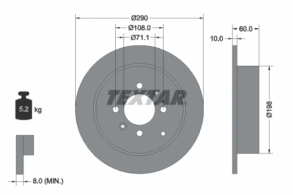 Brake Disc (92080700)