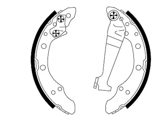Brake Shoe Set (83018300)