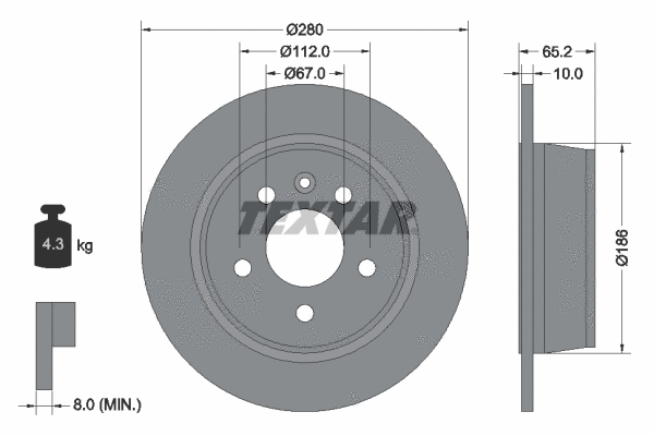 Brake Disc (92074503)