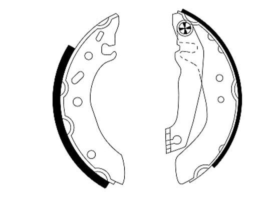 Brake Shoe Set (91043700)