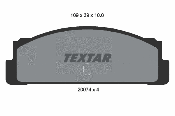 Brake Pad Set, disc brake (2007404)