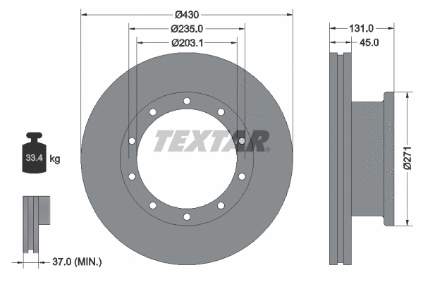 Brake Disc (93086800)