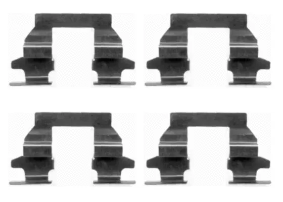 Accessory Kit, disc brake pad (82507600)