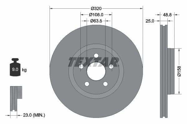 Brake Disc (92326103)