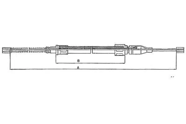 Cable Pull, parking brake (44002600)