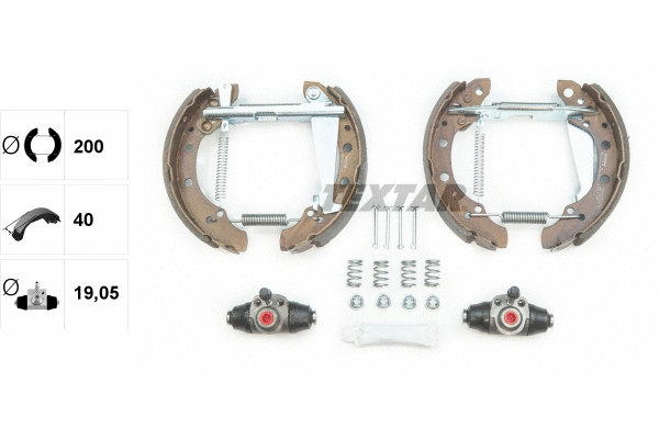 Brake Shoe Set (84044705)