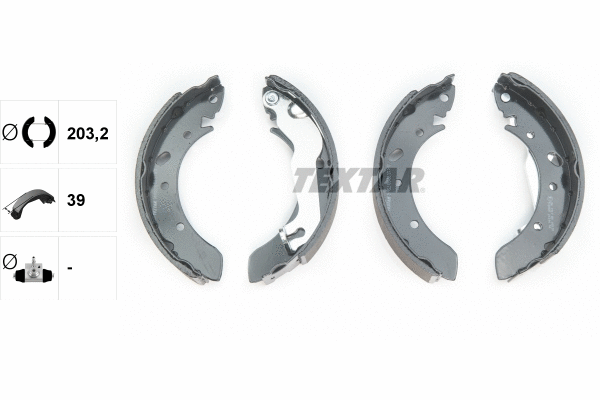 Brake Shoe Set (91052300)