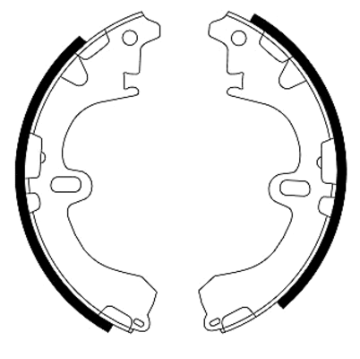 Brake Shoe Set (91043100)
