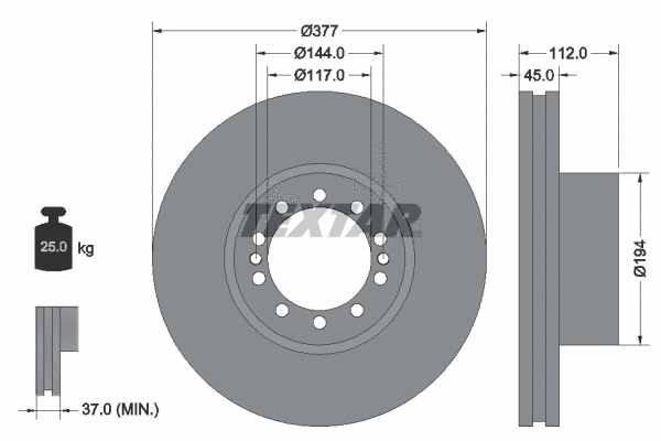Brake Disc (93187600)