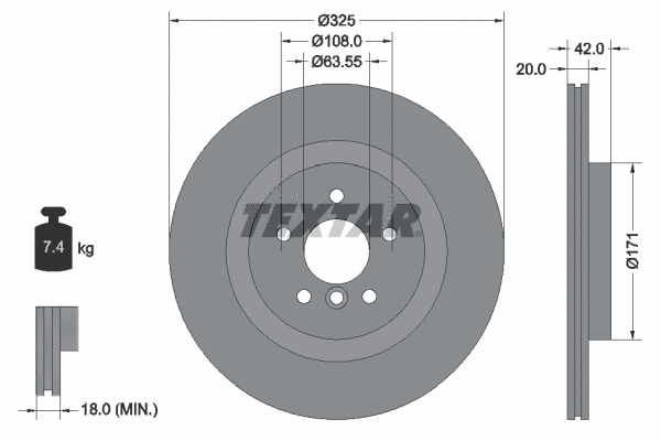 Brake Disc (92318105)