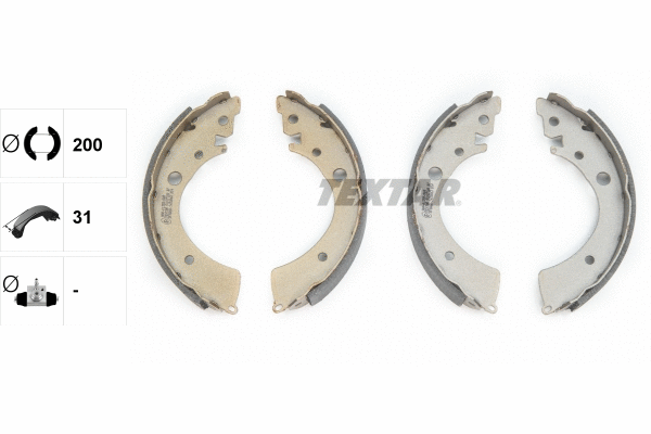 Brake Shoe Set (91037100)