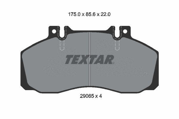 Brake Pad Set, disc brake (2906504)
