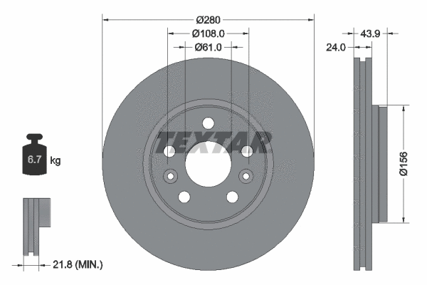 Brake Disc (92202400)