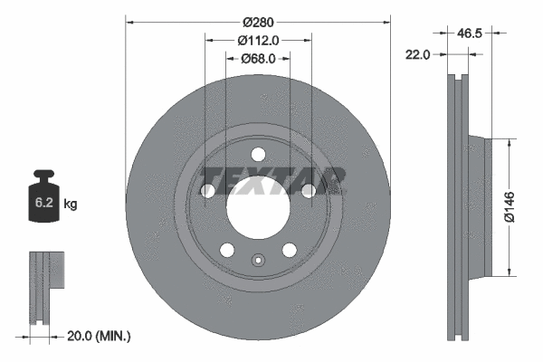 Brake Disc (92083500)