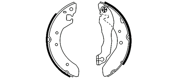 Brake Shoe Set (91038700)