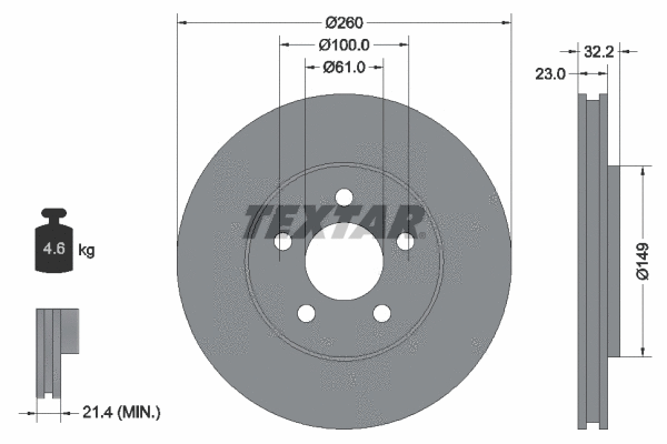 Brake Disc (92271603)