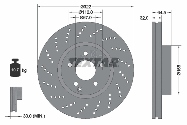 Brake Disc (92163403)
