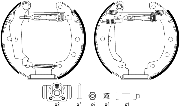 Brake Shoe Set