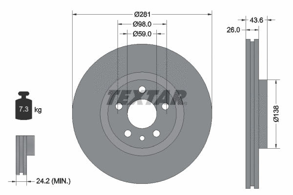Brake Disc (92074000)