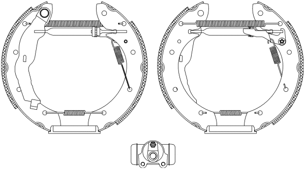 Brake Shoe Set (84050000)
